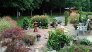 Japanese garden landscape design six lakes michigan