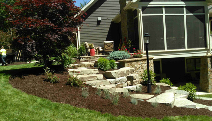 residential landscape maintenance central michigan